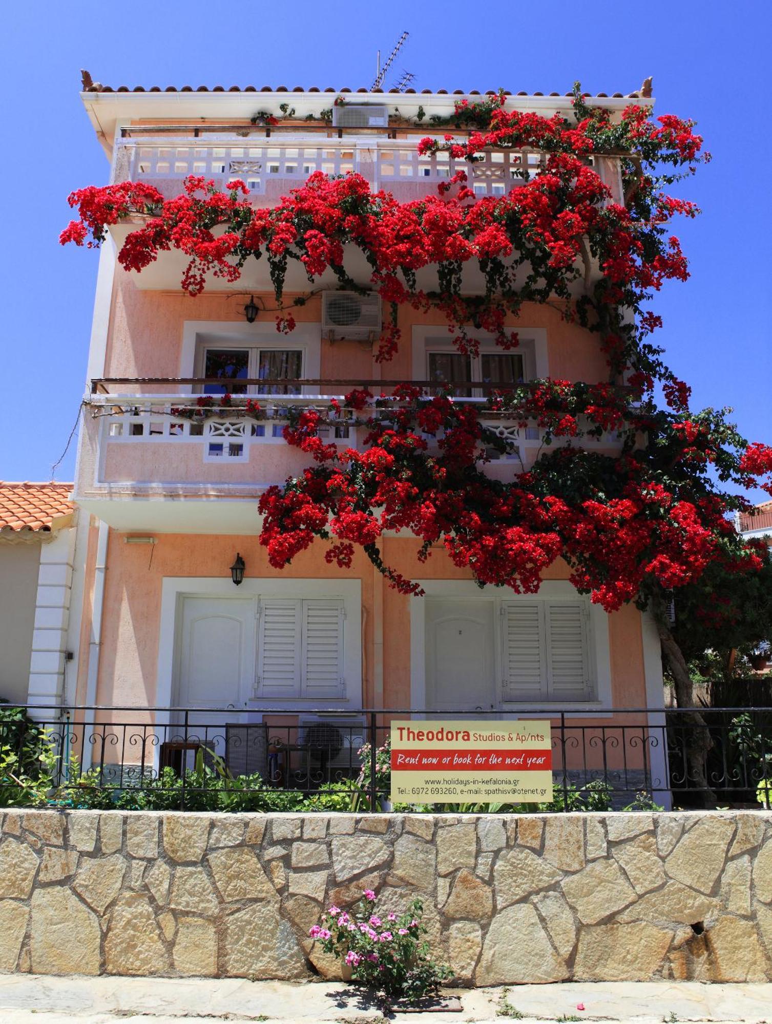 Skala  Theodora Studios & Apartments מראה חיצוני תמונה